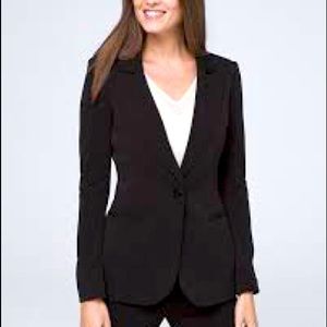 White House Black Market Tux Jacket All Season